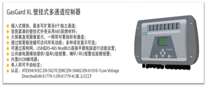 MSA GasGard XL壁掛式控制器